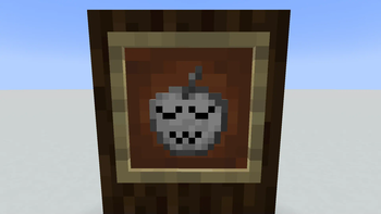 White UwU apple